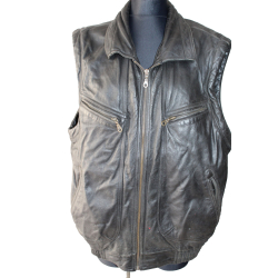 KAMIZELKA MOTOR SKÓRA PRINCE rozm. 52